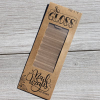 Gold Stripes Nail Wraps