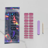 Valley Girl Semi-Cured Nail Wraps