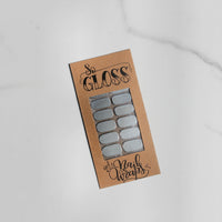 Metallic Platinum Gel Wraps