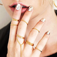 Solid Silver Nail Wraps