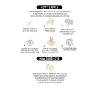 Moon Beam Semi-Cured Nail Wraps