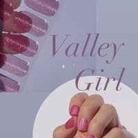 Valley Girl Semi-Cured Nail Wraps