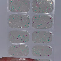 Sun Dazed Semi-Cured Nail Wraps