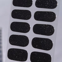 Jet Set Semi-Cured Nail Wraps