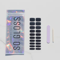Shady Intentions Semi-Cured Nail Wraps