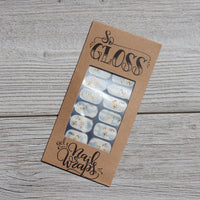 Gold Fleck Gel Wraps