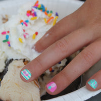 Flamingo Paradise Kids Nail Wraps