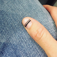 Black Mia Nail Wraps