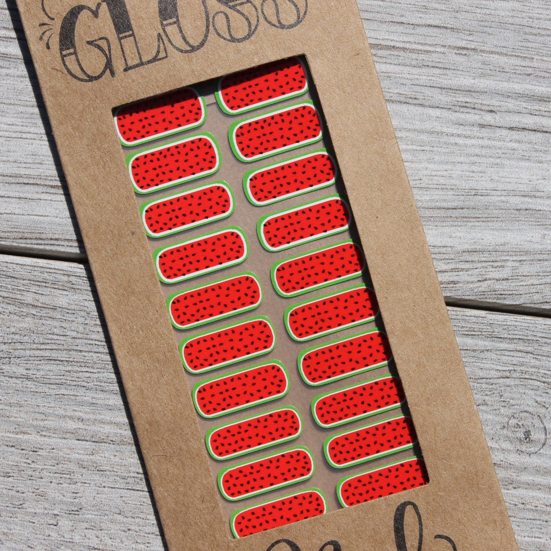 Watermelon Kids Nail Wraps