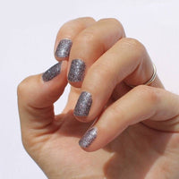 Silver Glitter Gel Wraps