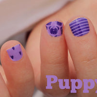 Pug Kids Nail Wraps