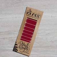 Raspberry Olivia Nail Wraps