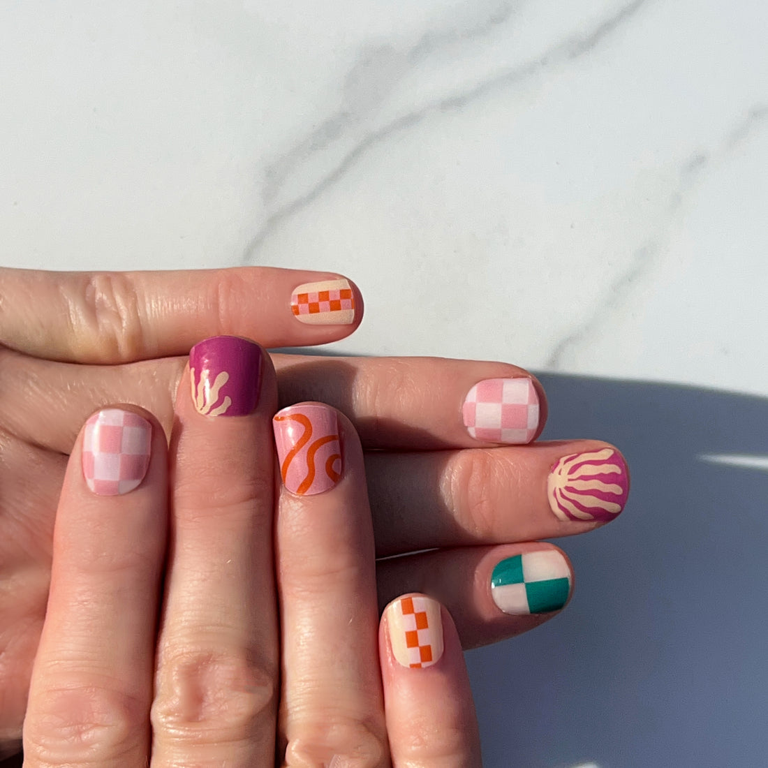 Wild One Semi-Cured Nail Wraps