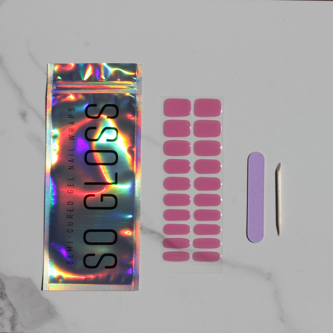 Sugar Mama Semi-Cured Nail Wraps