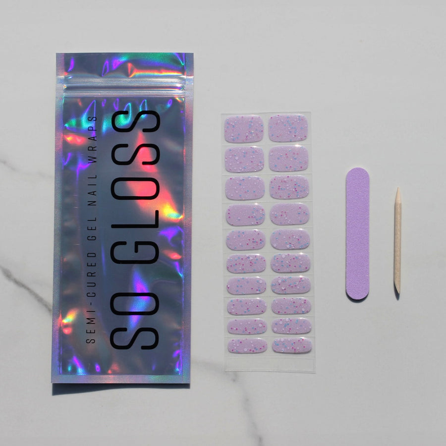 Get Lit Semi-Cured Nail Wraps