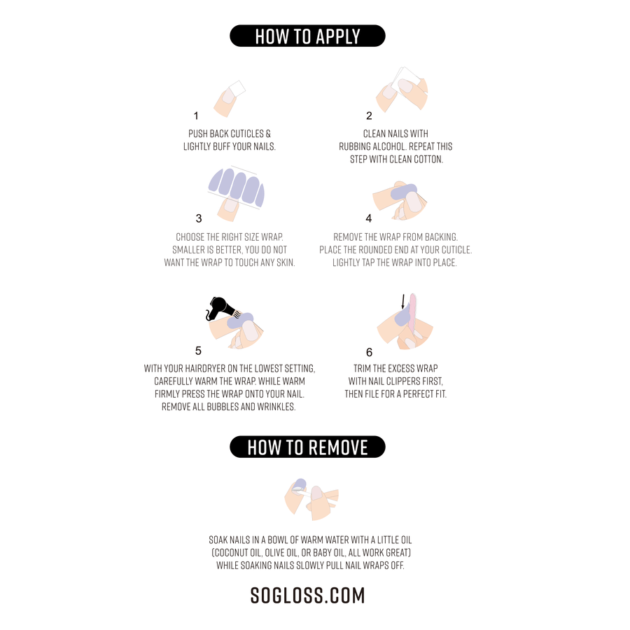 Solid Gold Nail Wraps