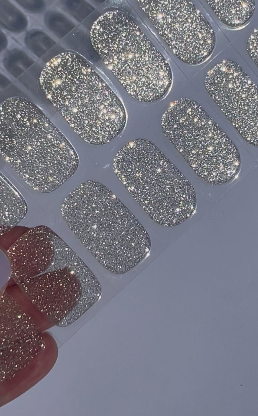 Sparkly Dreams Semi-Cured Nail Wraps