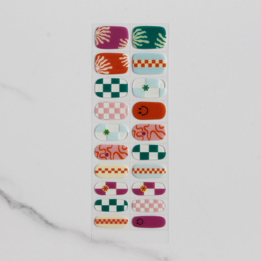 Wild One Semi-Cured Nail Wraps