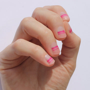 Hot Pink Mia Nail Wraps