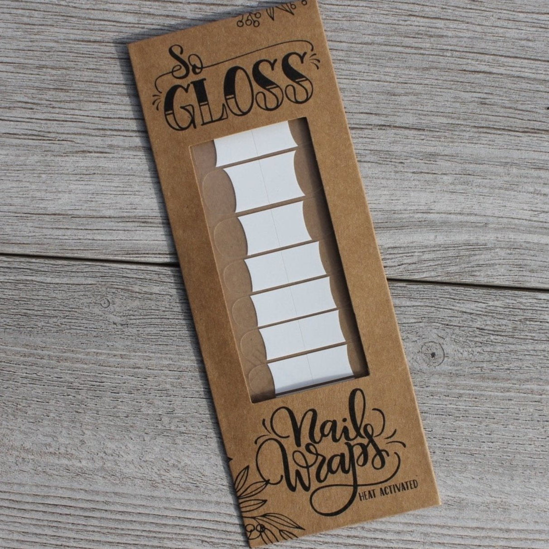 White French Nail Wraps
