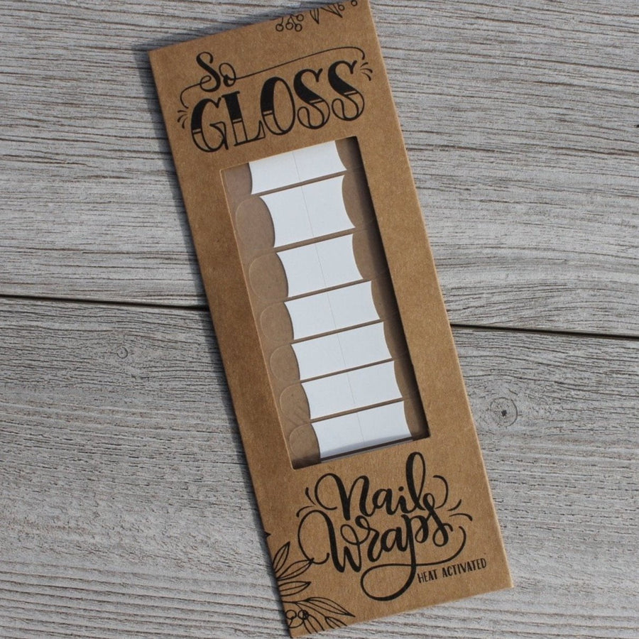 White French Nail Wraps