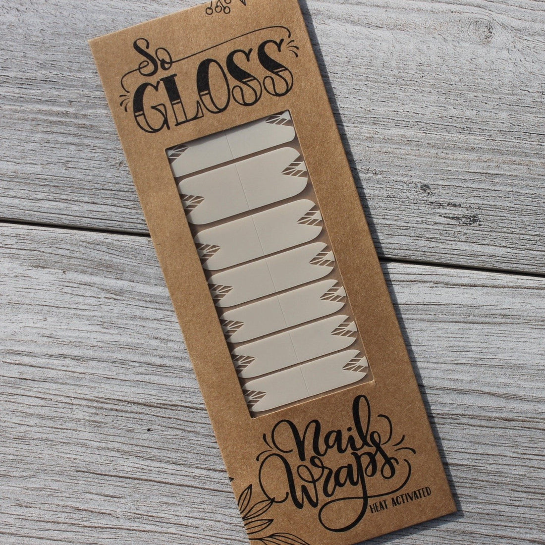 Nude Boho Nail Wraps