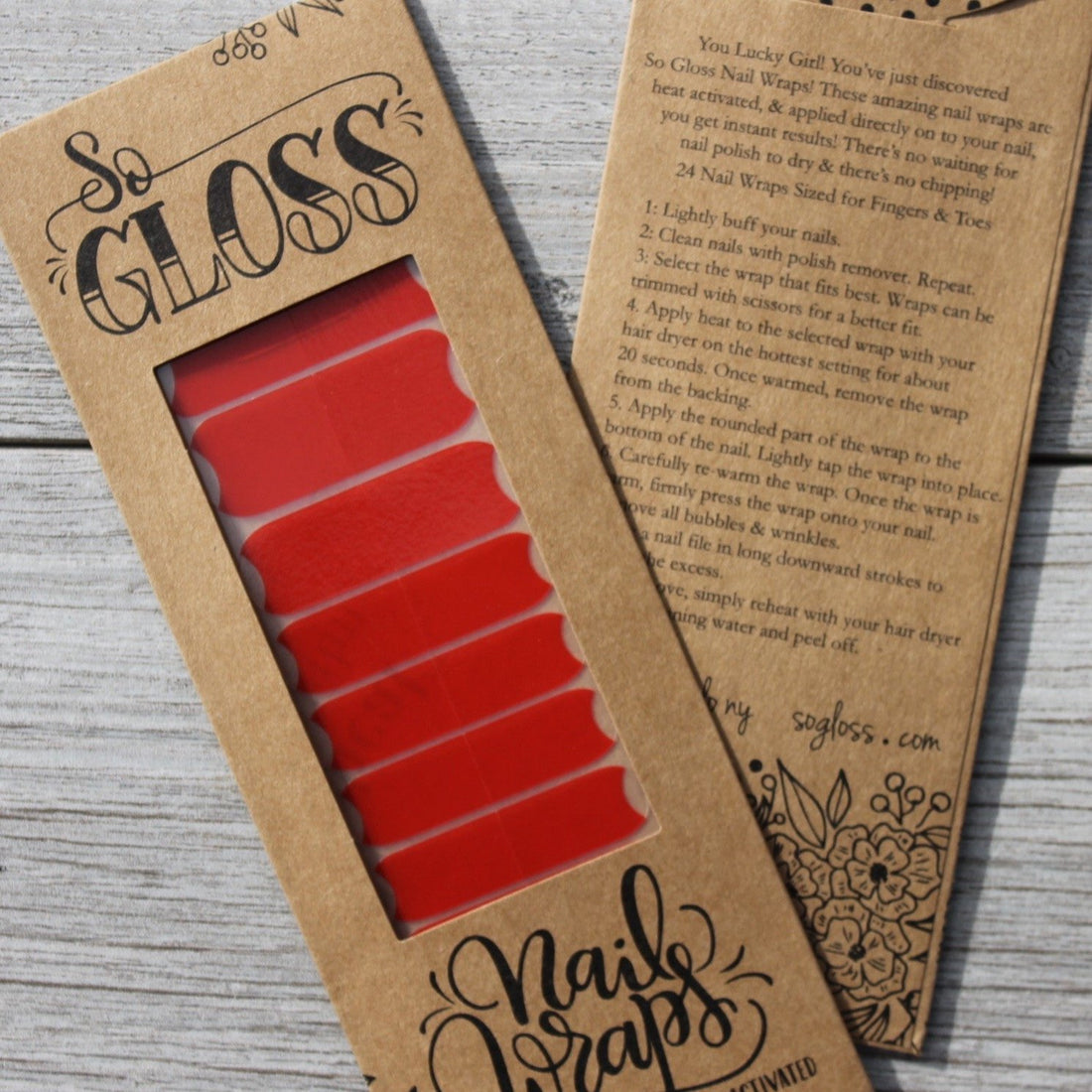 Poppy Avery Nail Wraps