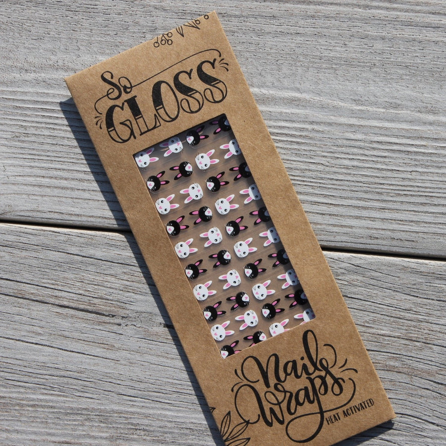 Bunny Love Kids Nail Wraps