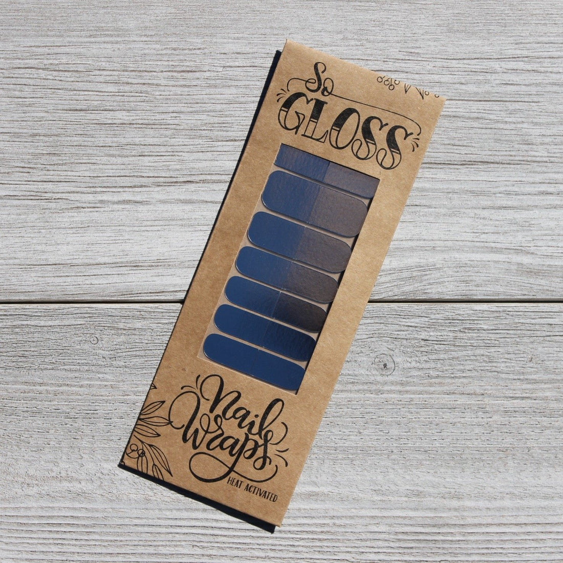 Solid Silver Nail Wraps