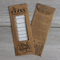 White & Nude Ava Nail Wraps