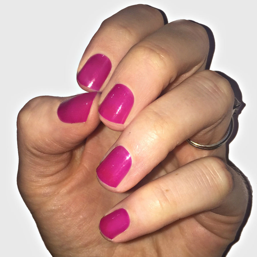 Solid Orchid Nail Wraps