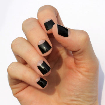 Black Avery Nail Wraps