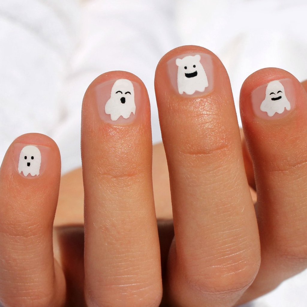 Ghost Kids Nail Wraps