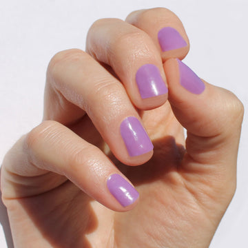 Solid Lilac Nail Wraps