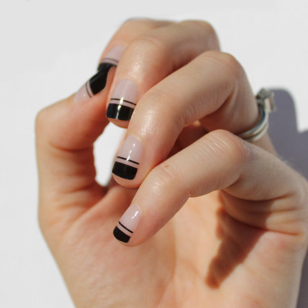 Black Piper Nail Wraps