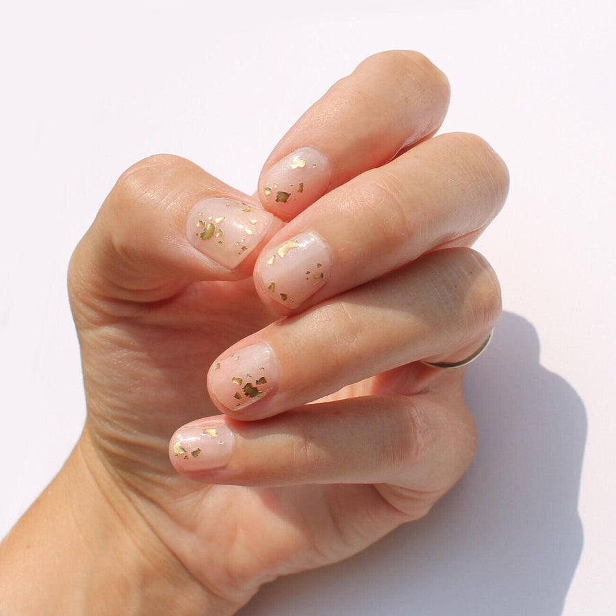 Gold Fleck Gel Wraps