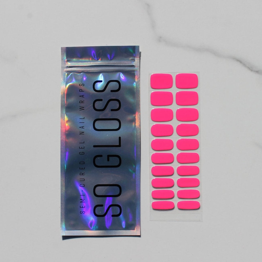 Hot Spot Semi-Cured Nail Wraps