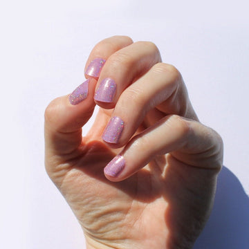Clubbin' Pink Semi-Cured Nail Wraps