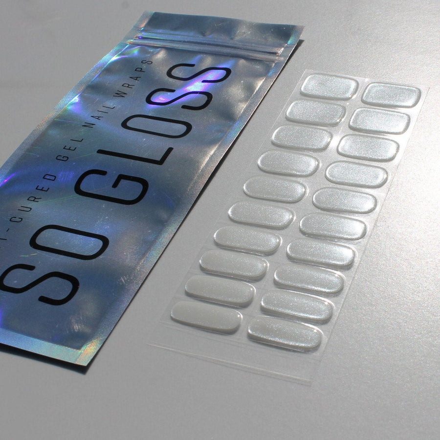 Ice Queen Semi-Cured Nail Wraps