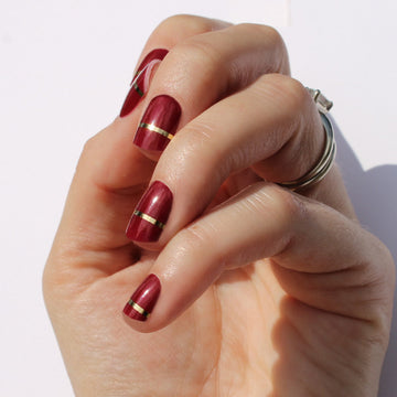 Wine Lola Nail Wraps