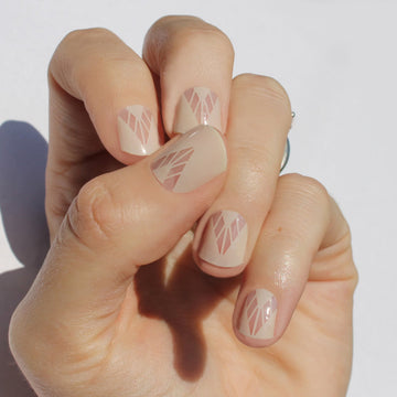 Nude Boho Nail Wraps