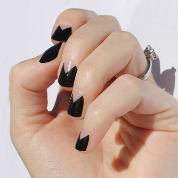 Black Elle Nail Wraps