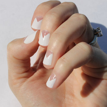 White Elle Nail Wraps