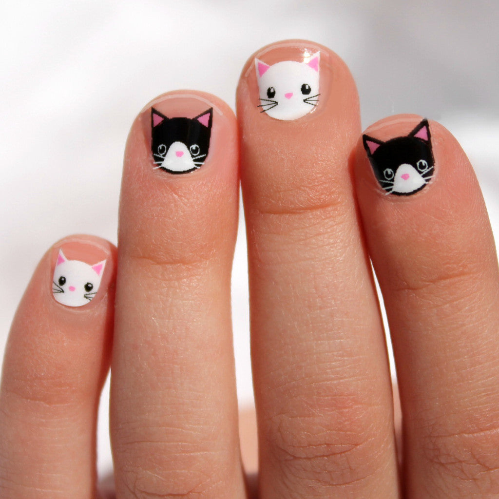 Cats vs Dogs Kids Nail Wraps