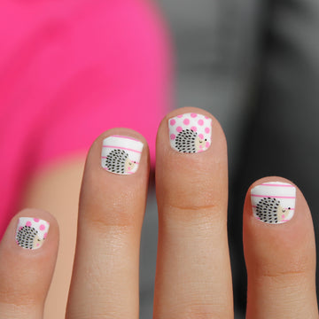 Hedgehog Kids Nail Wraps