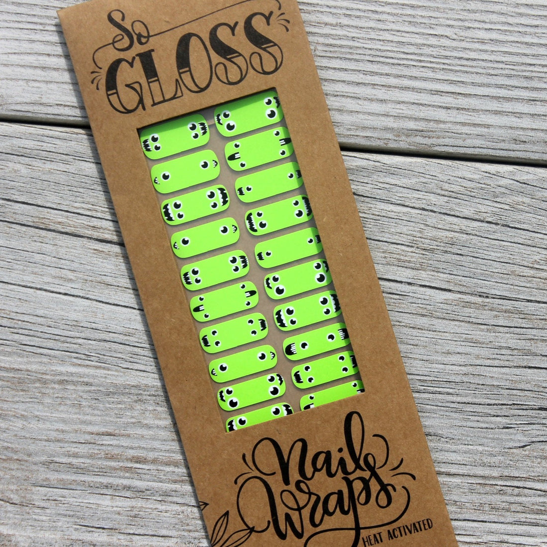 Monster Kids Nail Wraps