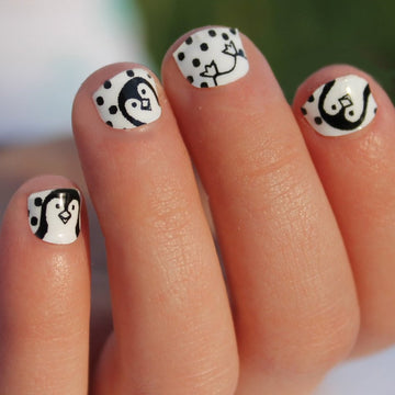 Penguin Kids Nail Wraps