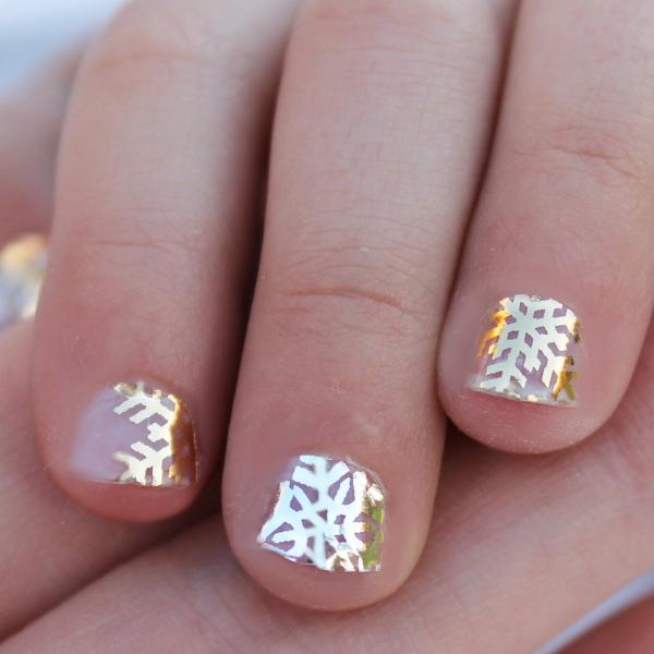Snowflake Kids Nail Wraps