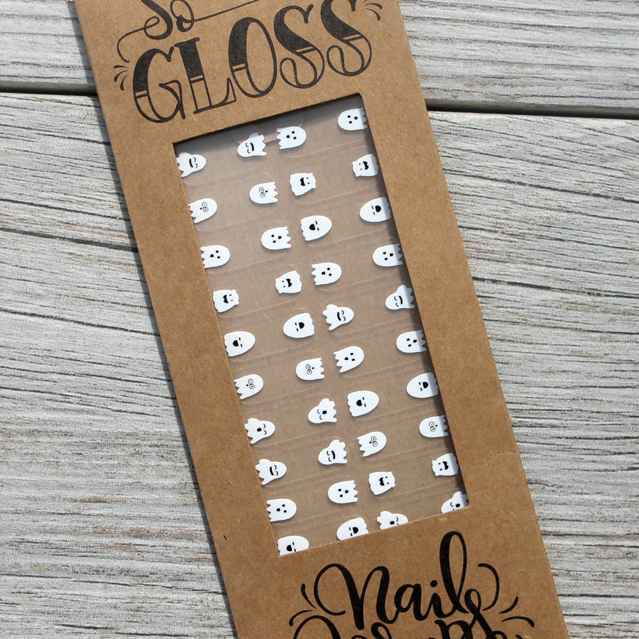 Ghost Kids Nail Wraps