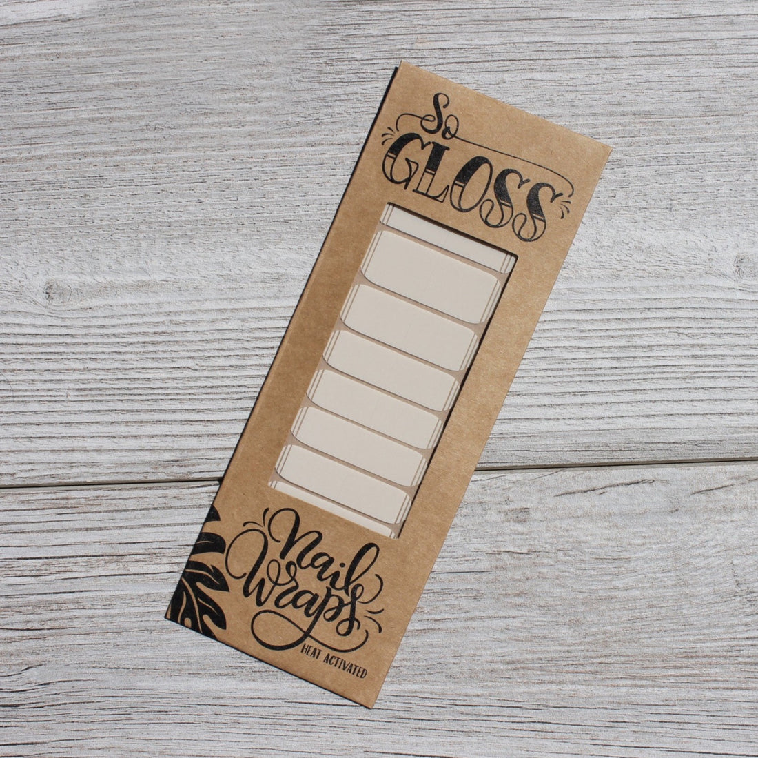 Nude Olivia Nail Wraps
